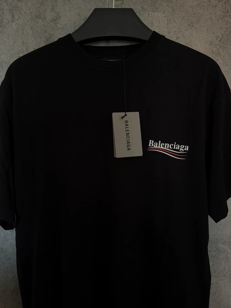 Balenciaga Balenciaga Coca-Cola Letter Printed Logo Short Sleeve, Bla Size US XS / EU 42 / 0 - 2 Thumbnail