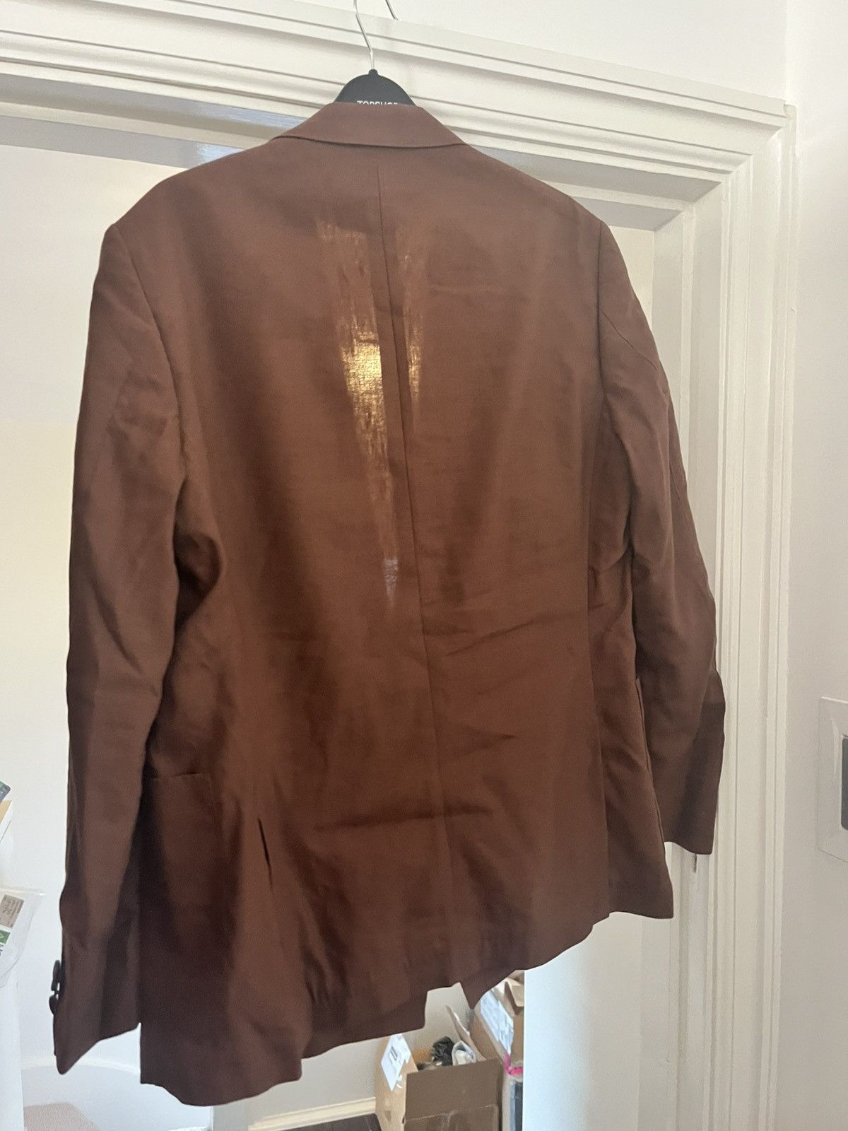 Corneliani Corneliani brown double breasted cotton blazer uk 38 it 48 Size 38R - 7 Thumbnail