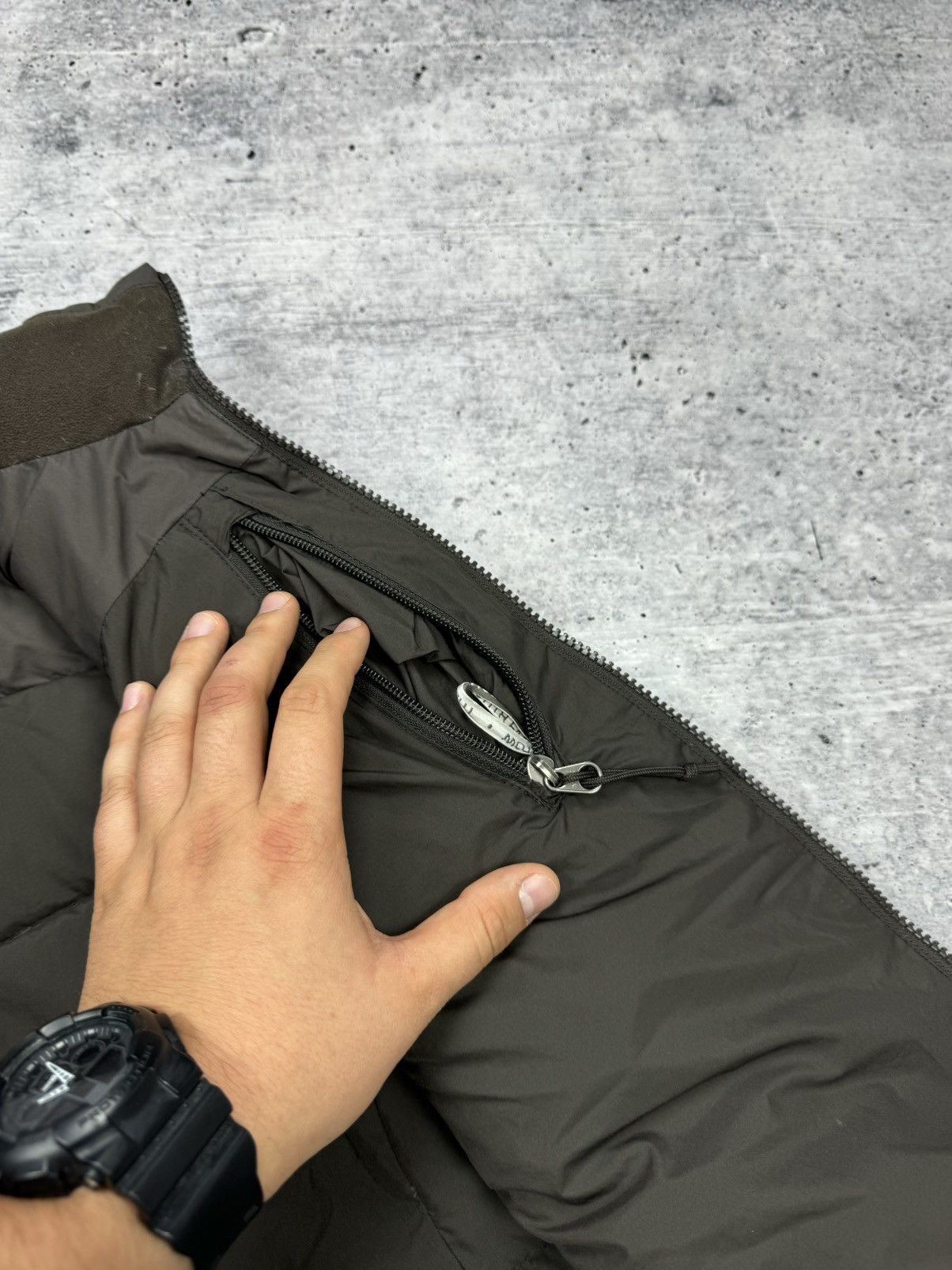 The North Face × Vintage Vintage Y2K The North Face 700 Down Brown Puffer Vest Jacket Size L / US 10 / IT 46 - 13 Thumbnail