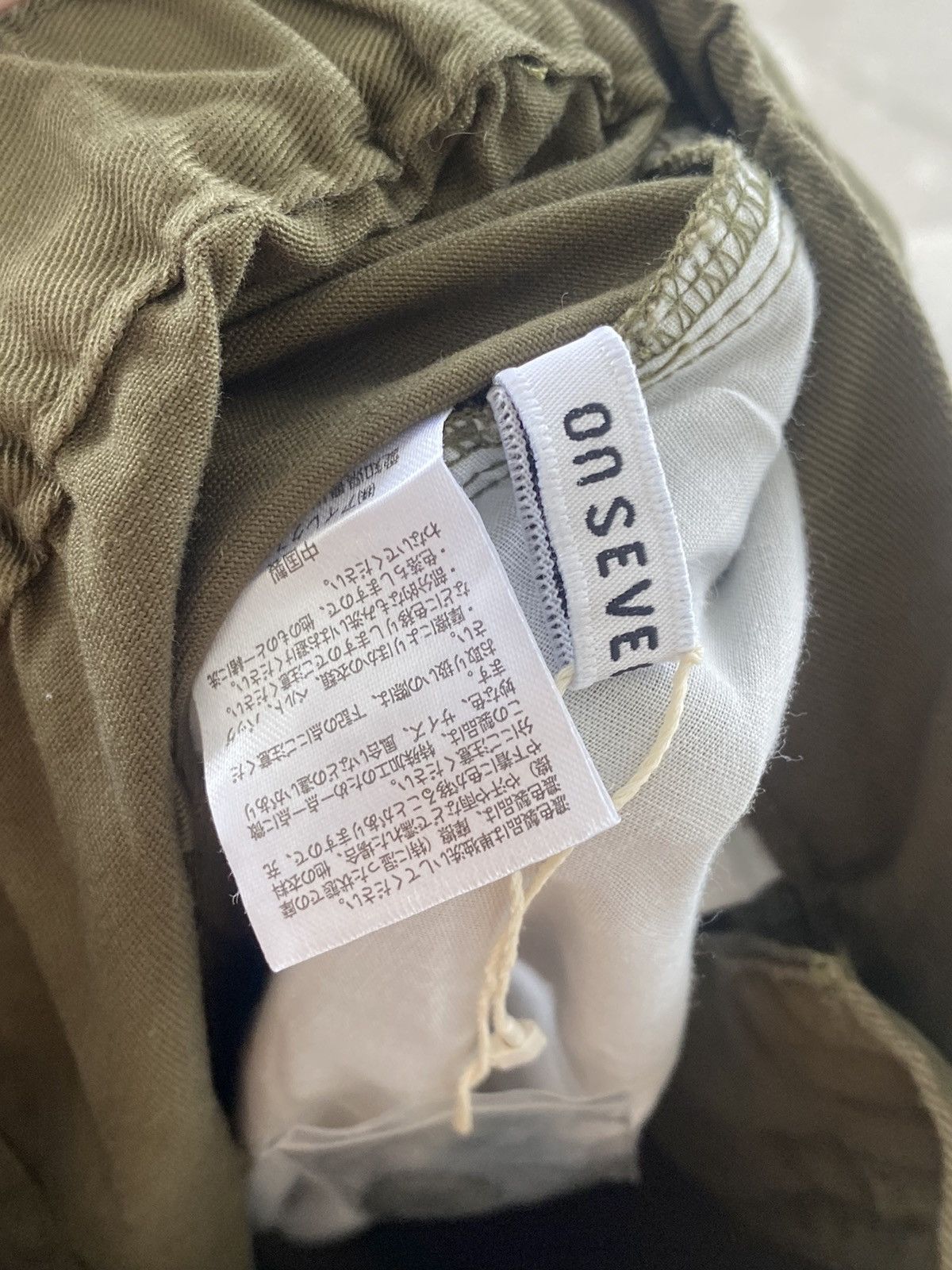 Japanese Brand ON SEVEN DAYS FLARED ADJUSTABLE BOTTOM PANT Size US 26 / EU 42 - 5 Thumbnail