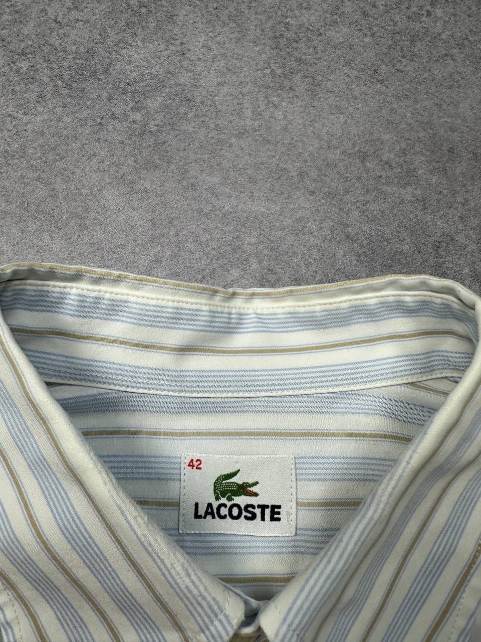 Lacoste Vintage Lacoste Shirt, Size 42 (L) – Classic French Preppy Size US L / EU 52-54 / 3 - 4 Thumbnail