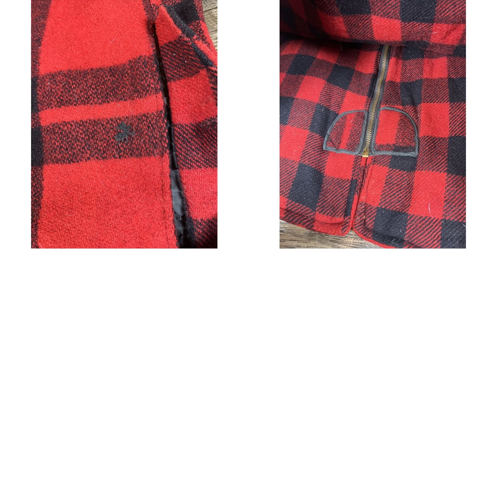 Vintage VINTAGE Sportclad Coat Wool Plaid Mens L Outdoor Hunting Cruiser Jacket Red Pocket Heavyweight Wool Size US L / EU 52-54 / 3 - 8 Thumbnail