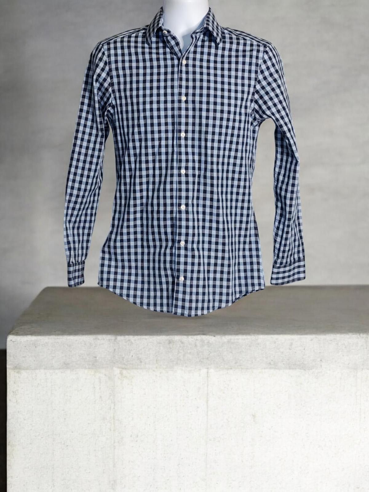 Ben Sherman Ben Sherman Men's Original Button-Up Shirt Small Blue Check Size US S / EU 44-46 / 1 - 2 Thumbnail