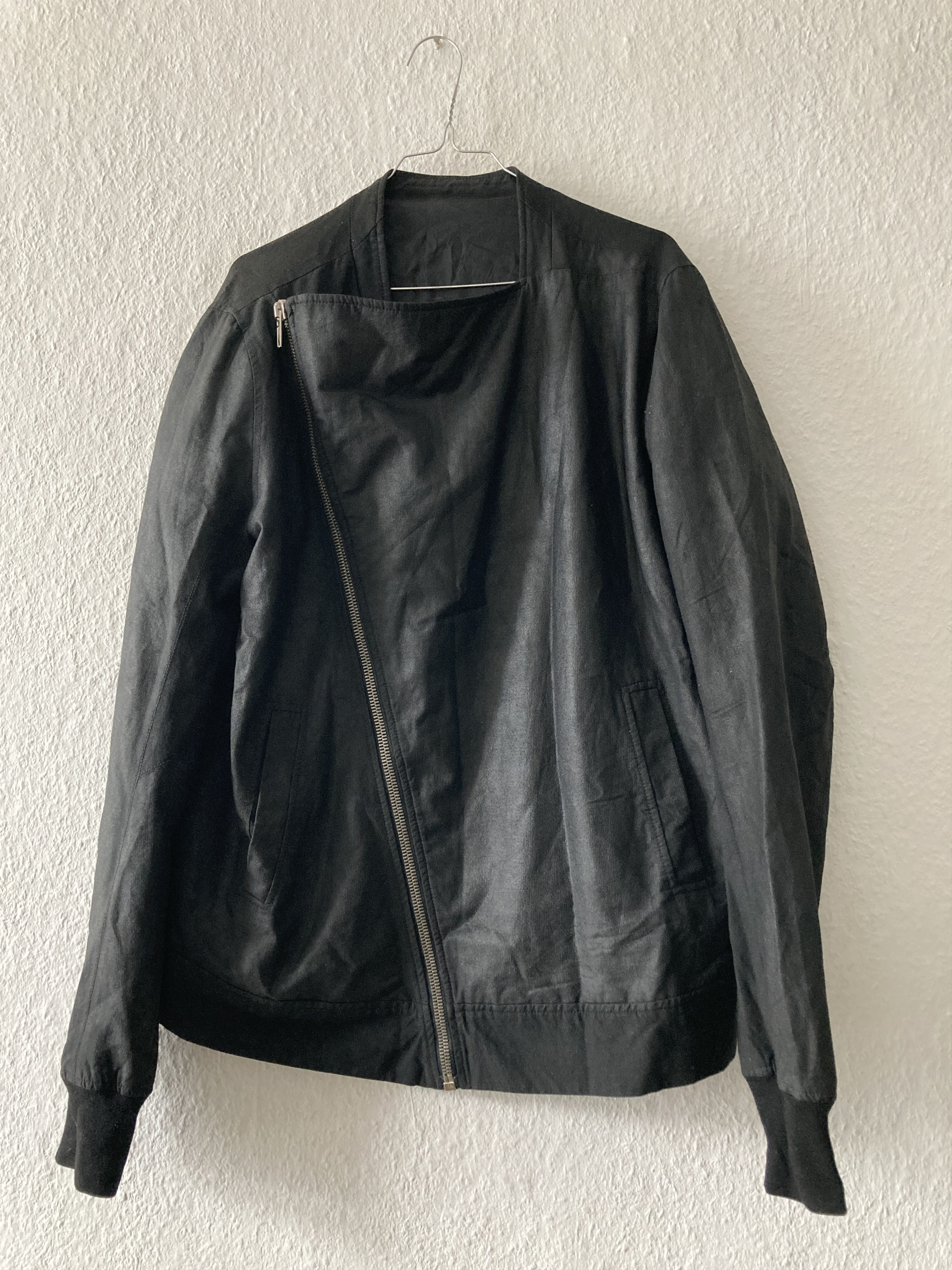 Rick Owens S/S 09 "STRUTTER" Waxed Black Berger Jacket Rick Owens XL Size US XL / EU 56 / 4 - 8 Thumbnail