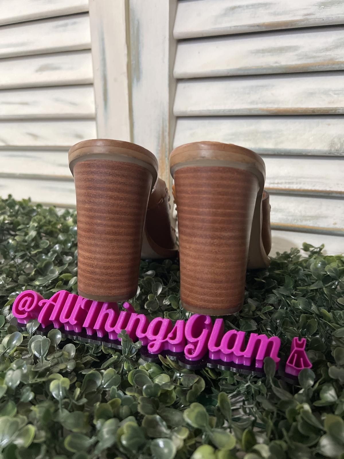 J.Crew J.Crew Brown Leather wood Mule 4in Heel 10 boho Size US 10 / IT 40 - 7 Thumbnail