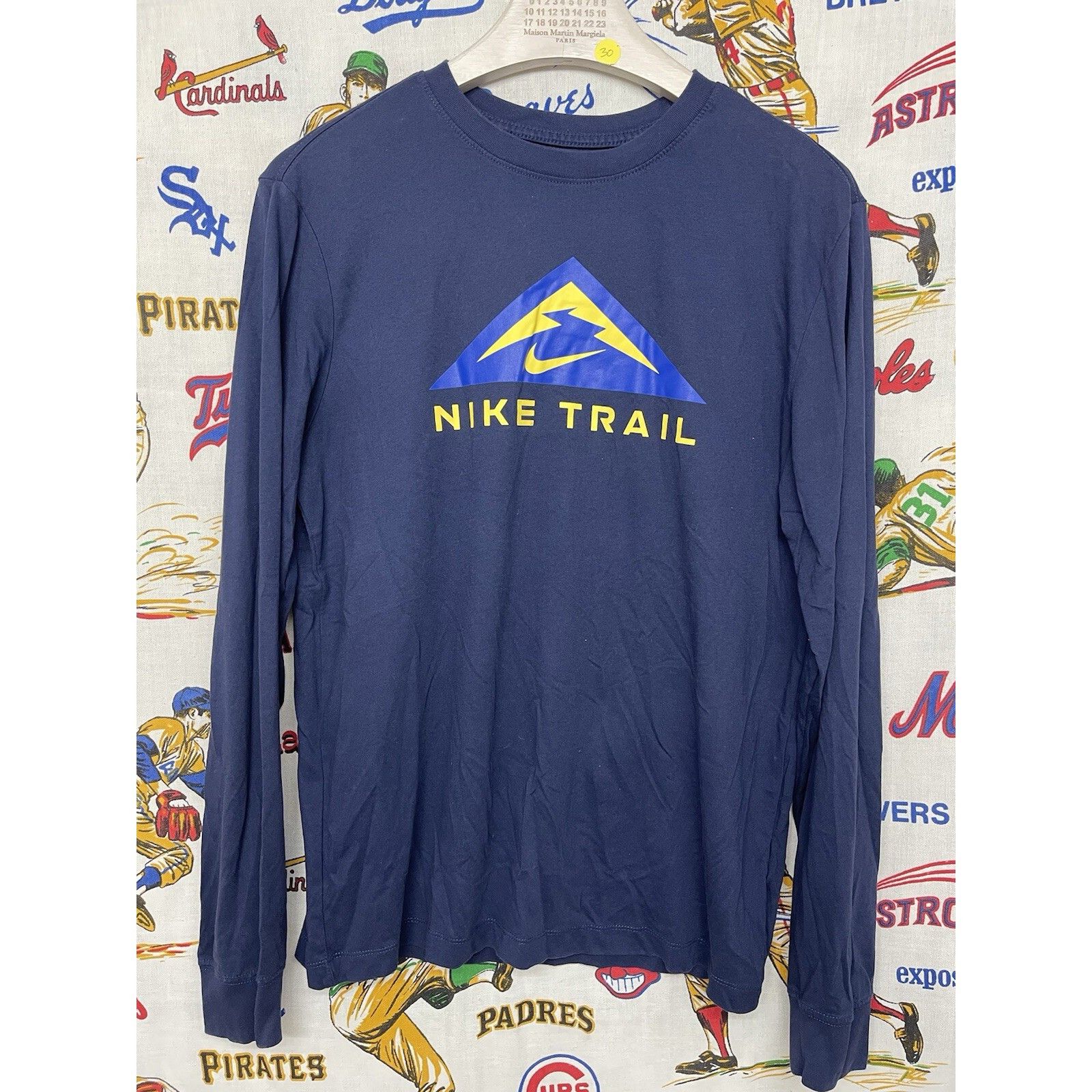 Nike VTG Y2K 90S NIKE ACG DRI FIT TRAIL LONG SLEEVE TECH HIKING S Size US M / EU 48-50 / 2 - 1 Thumbnail