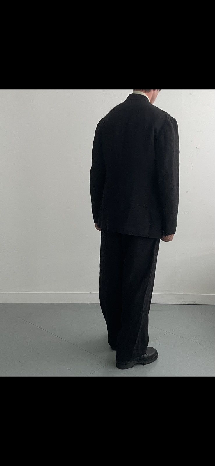 Yohji Yamamoto Y’s For Men Linen Suit Size 38R - 2 Thumbnail