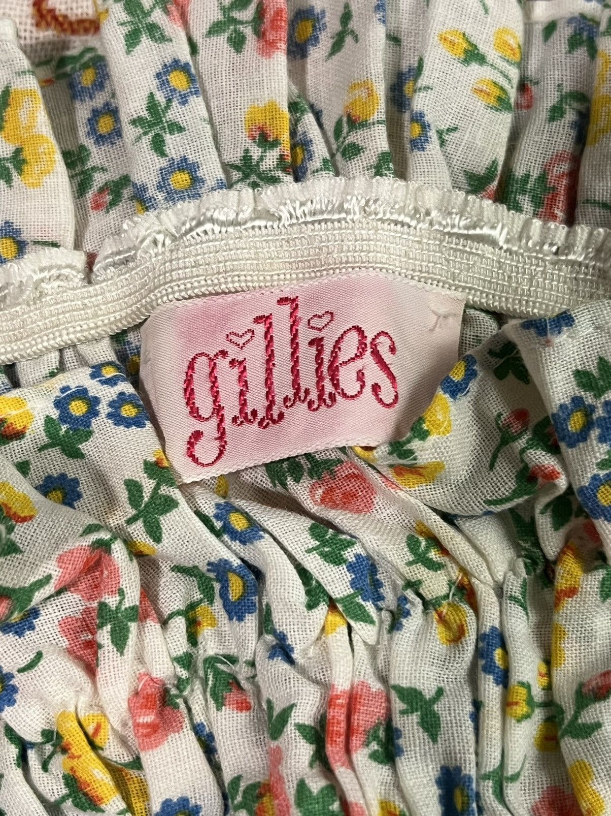 Vintage Vintage 1970s Gillies Gilead Floral Maxi Dress | Cottagecore Size S / US 4 / IT 40 - 6 Thumbnail