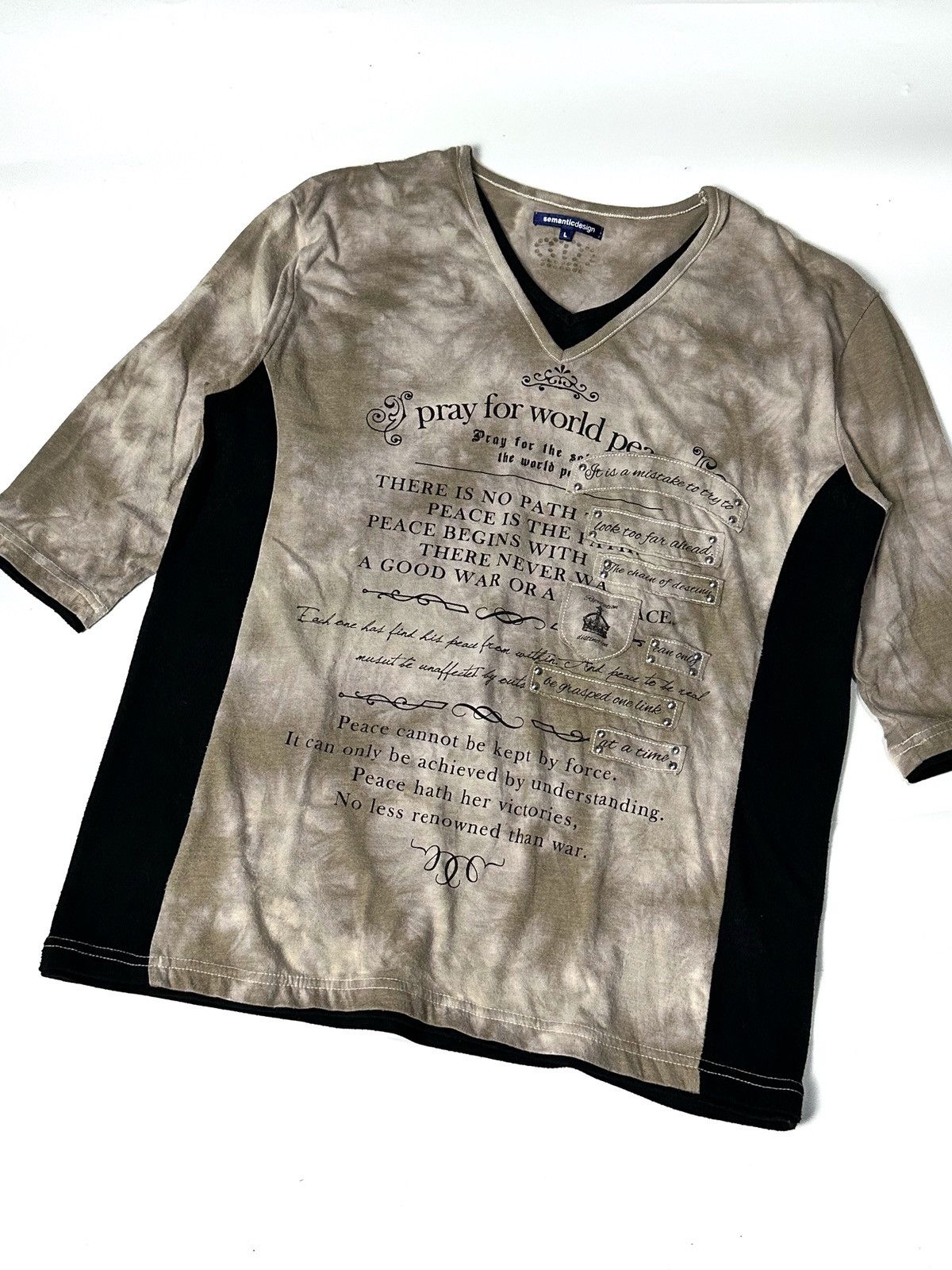 Hysteric Glamour Japanese Poem Studded Semanticdesign Crown Size US M / EU 48-50 / 2 - 2 Thumbnail