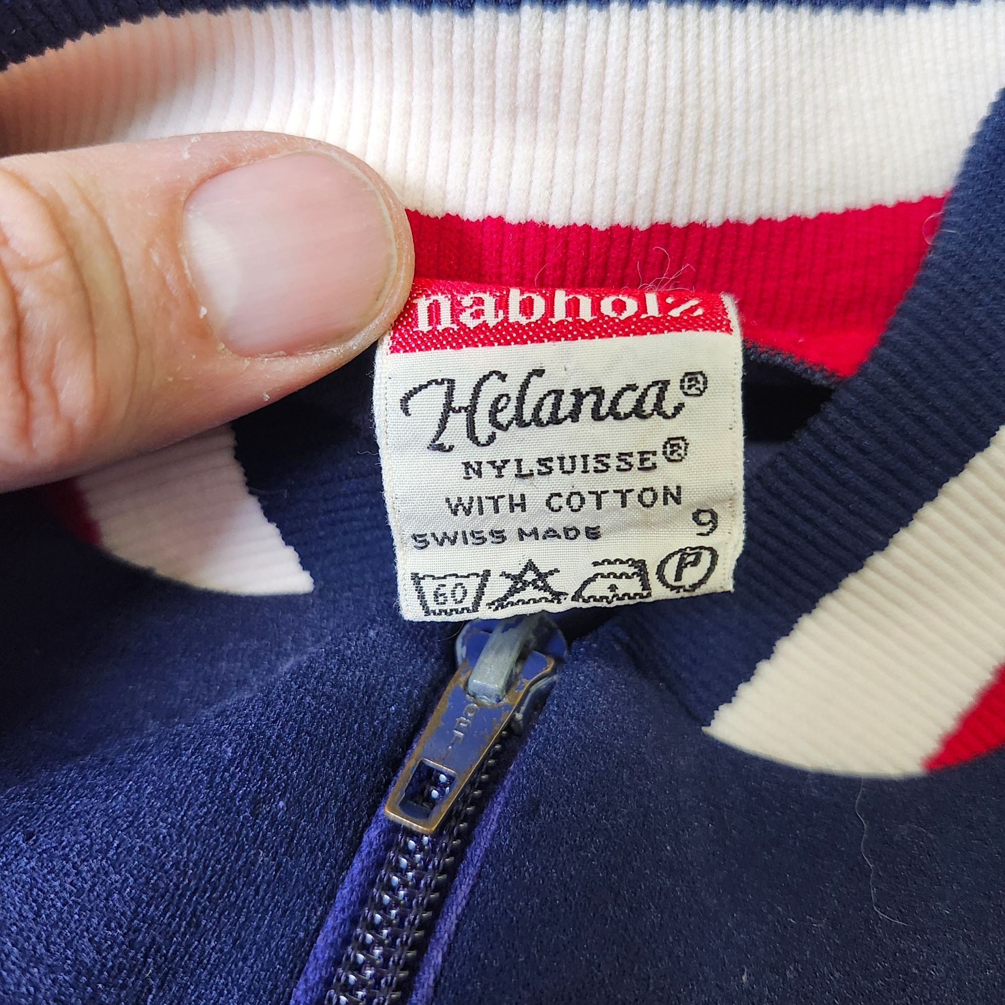 Vintage Vintage Nabholz Helanca Nylsuisse USA Jacket Mens L Size US L / EU 52-54 / 3 - 3 Thumbnail