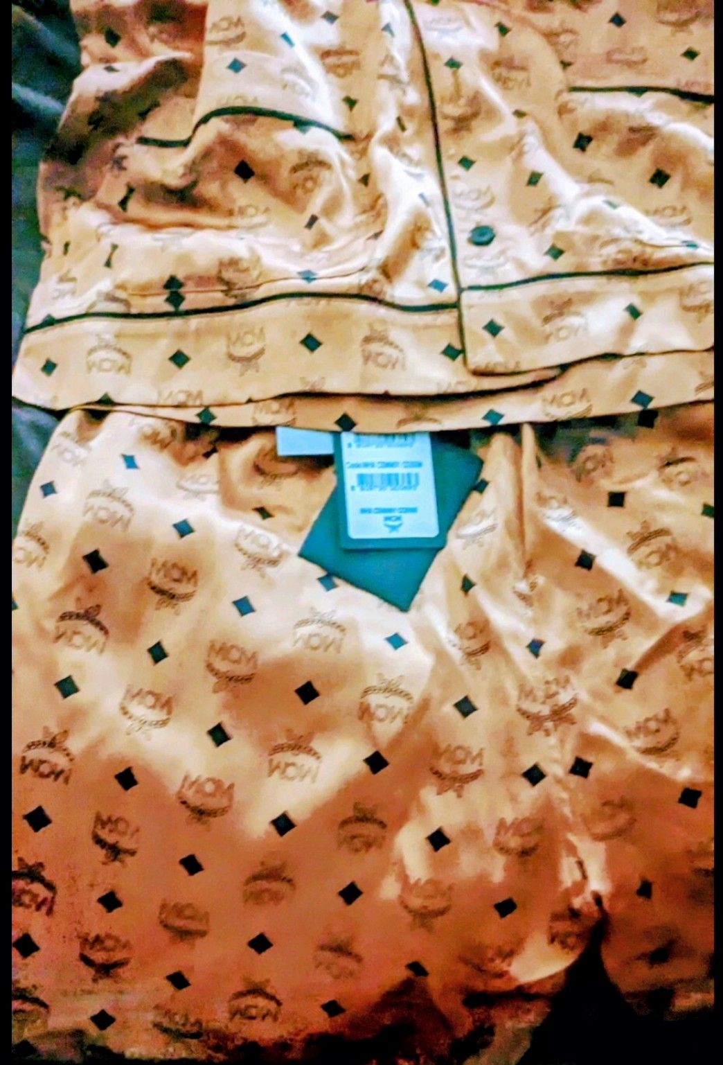MCM MCM SILK PJ's RARE FIND BNWT SOLD OUT EVERYWHERE W/SLIPPERS Size ONE SIZE - 10 Thumbnail