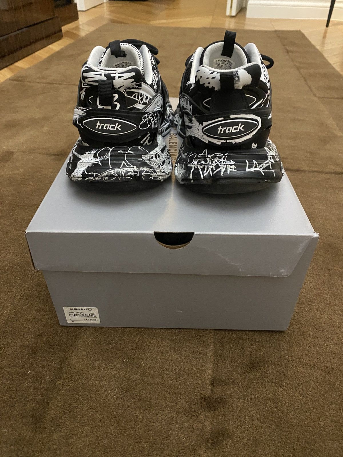 Balenciaga Balenciaga track graffiti Size US 12 / EU 45 - 4 Thumbnail