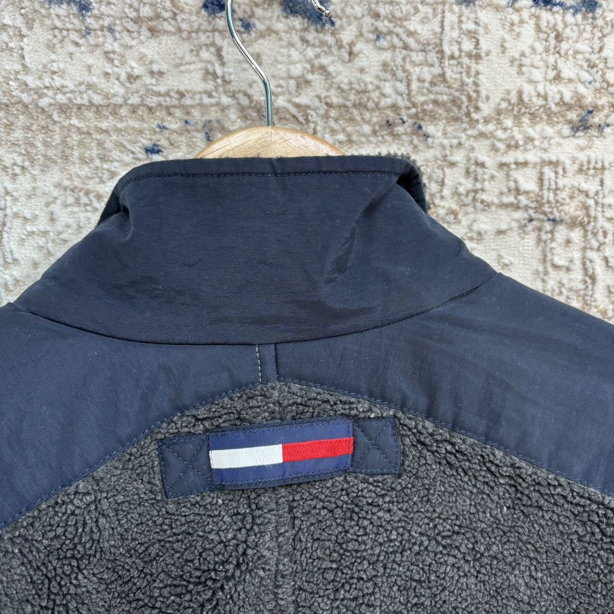 Tommy Hilfiger × Vintage Vintage Tommy Hilfiger Sherpa Fleece Jacket Size US S / EU 44-46 / 1 - 10 Thumbnail