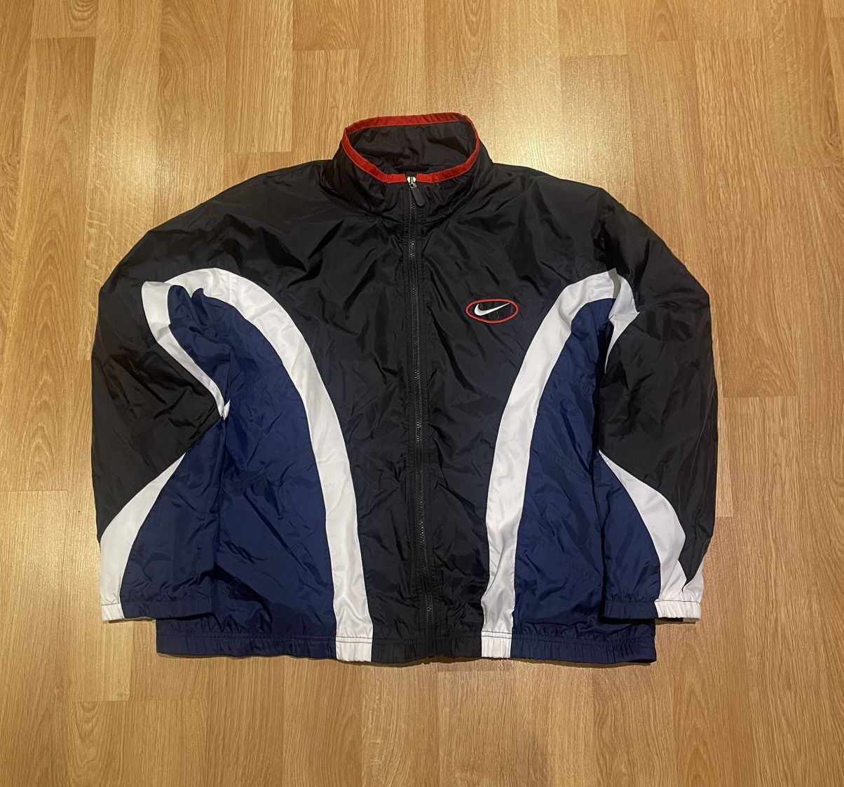 Nike × Vintage Vintage Nike Windbreaker Size US XL / EU 56 / 4 - 2 Thumbnail