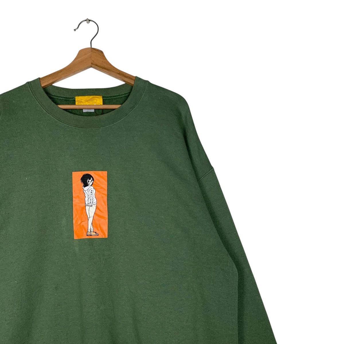 Anime SHONEN JETTER Erotic Graphics Printed Sweatshirt #1503-C67 Size US XL / EU 56 / 4 - 5 Thumbnail