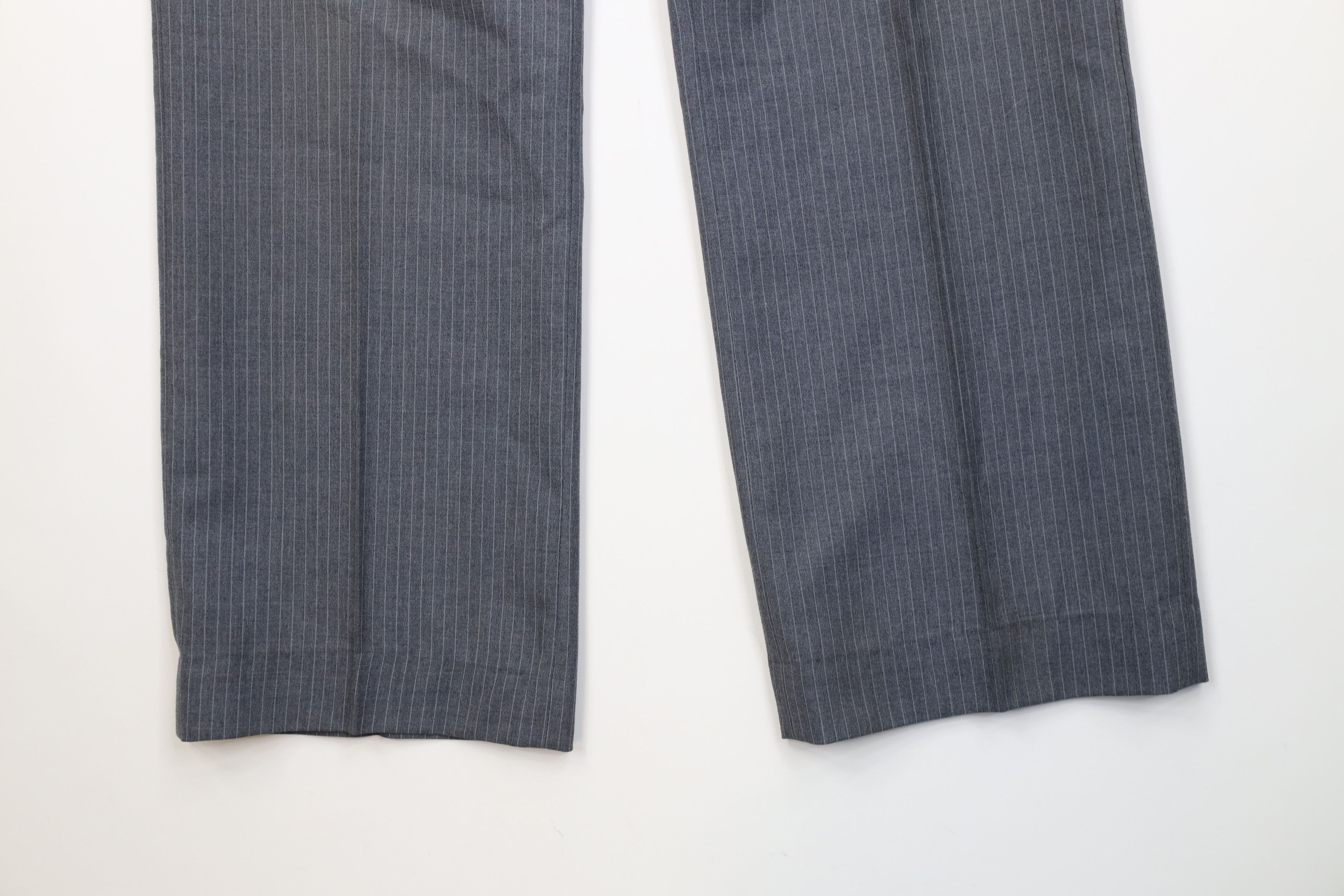 Vintage Vintage 70s Streetwear Pinstriped Bell Bottoms Pants USA Size US 38 / EU 54 - 4 Thumbnail