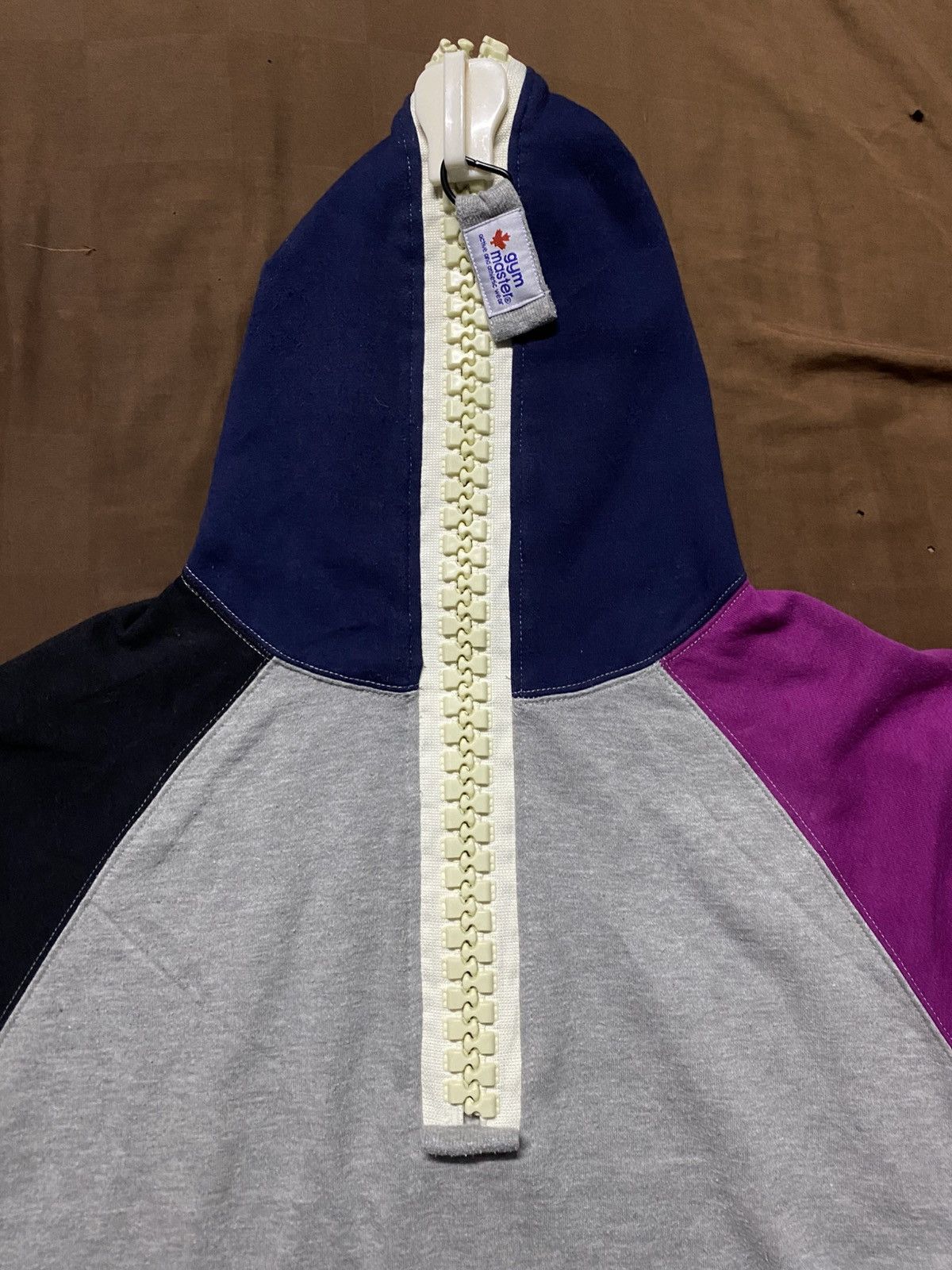 Japanese Brand ❗️SALE❗️Gym Master Large Zipper Multicolor Hoodie Size US L / EU 52-54 / 3 - 4 Thumbnail