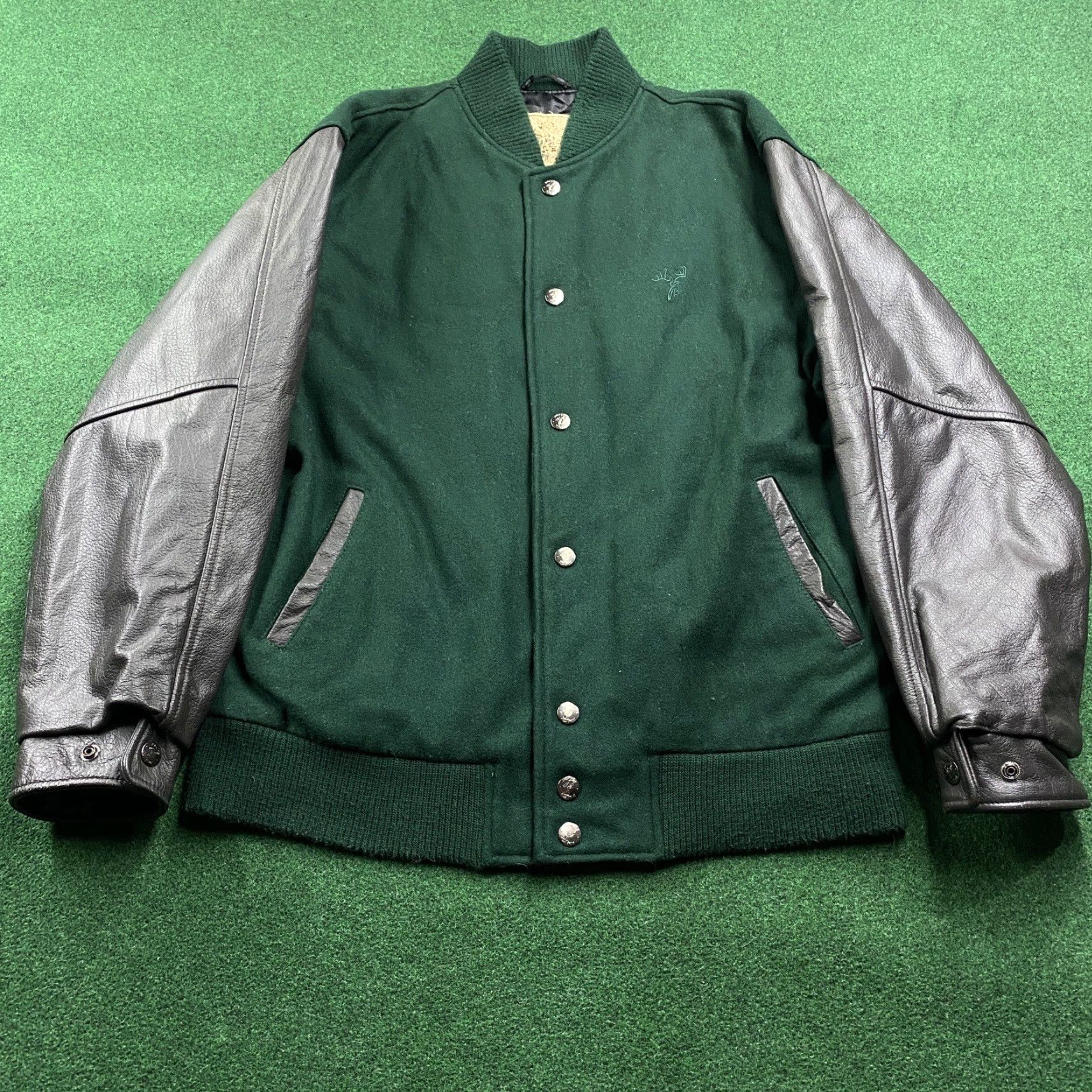 Vintage VINTAGE Cabela's Wool Jacket Mens L Green 3-in-1 Wind-Resistant Water-Resistant N/A Size US L / EU 52-54 / 3 - 3 Thumbnail