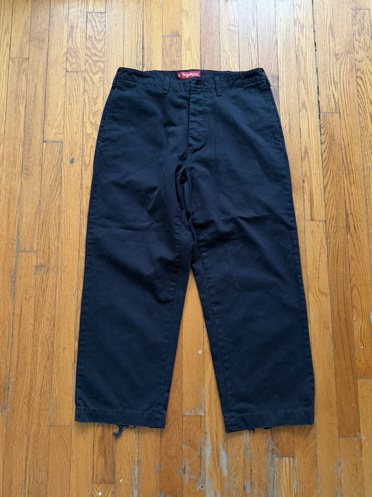 Supreme Supreme Doughboy Chino Pant Black Pillsbury FW22 | Grailed