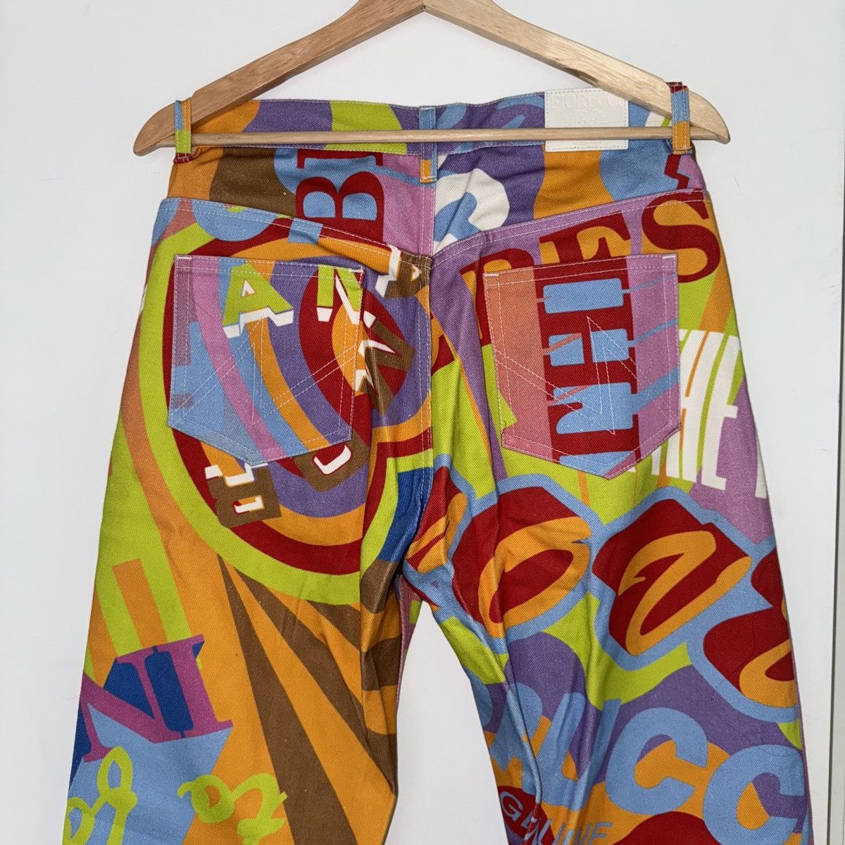 Fiorucci Fiorucci x Lakwena print jeans Size 30" / US 8 / IT 44 - 4 Thumbnail