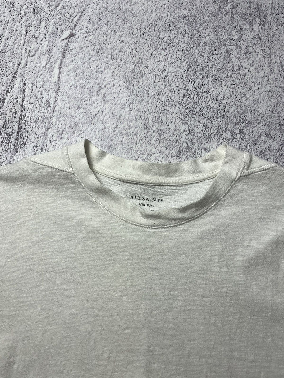 Allsaints Mens Vintage AllSaints T Shirt luxury OVERSIZED FIT Size US M / EU 48-50 / 2 - 5 Thumbnail