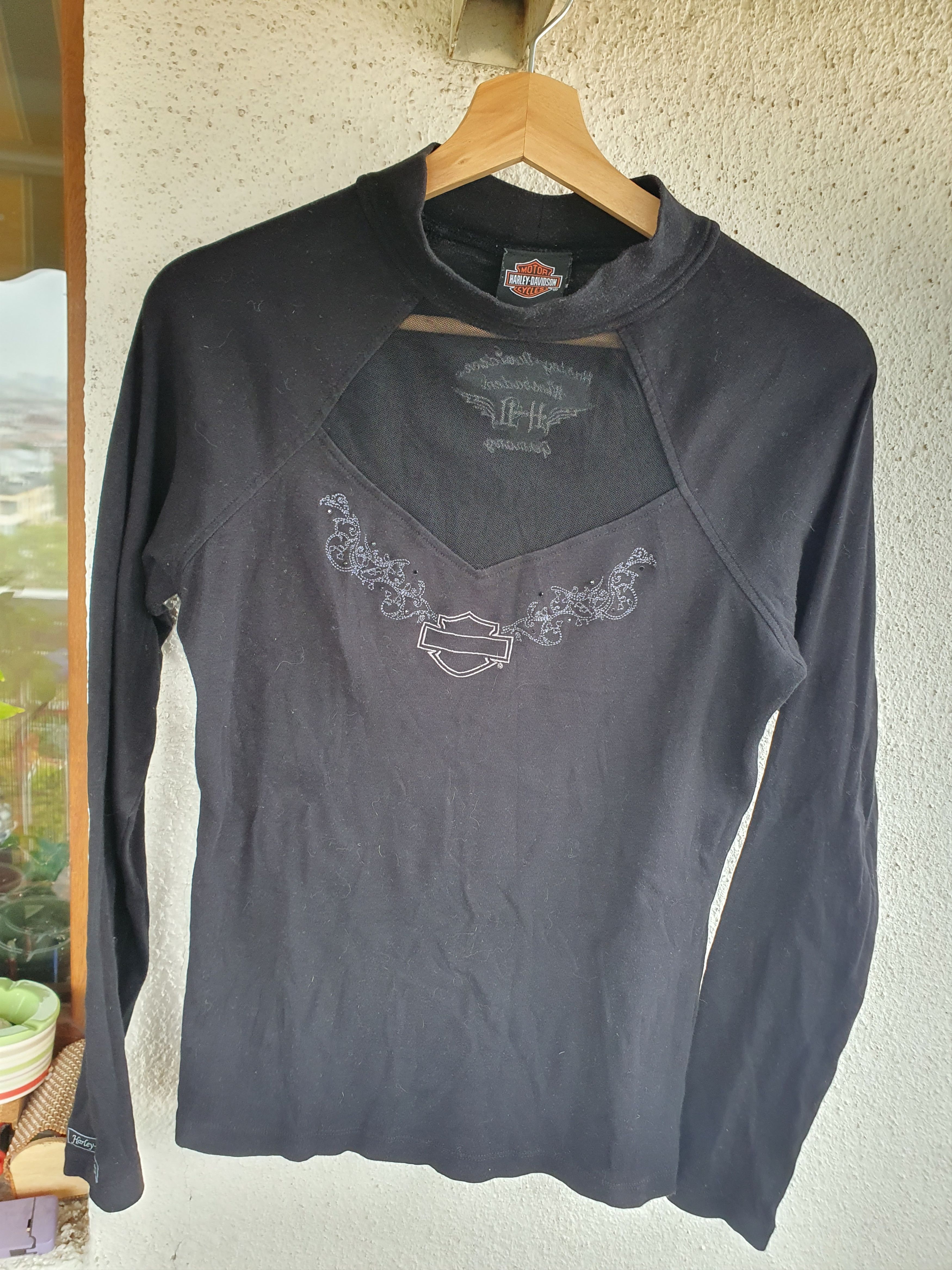 Harley Davidson Harley Davidson Wiesbaden Germany Womans Long Sleeve tee L Size L / US 10 / IT 46 - 5 Thumbnail