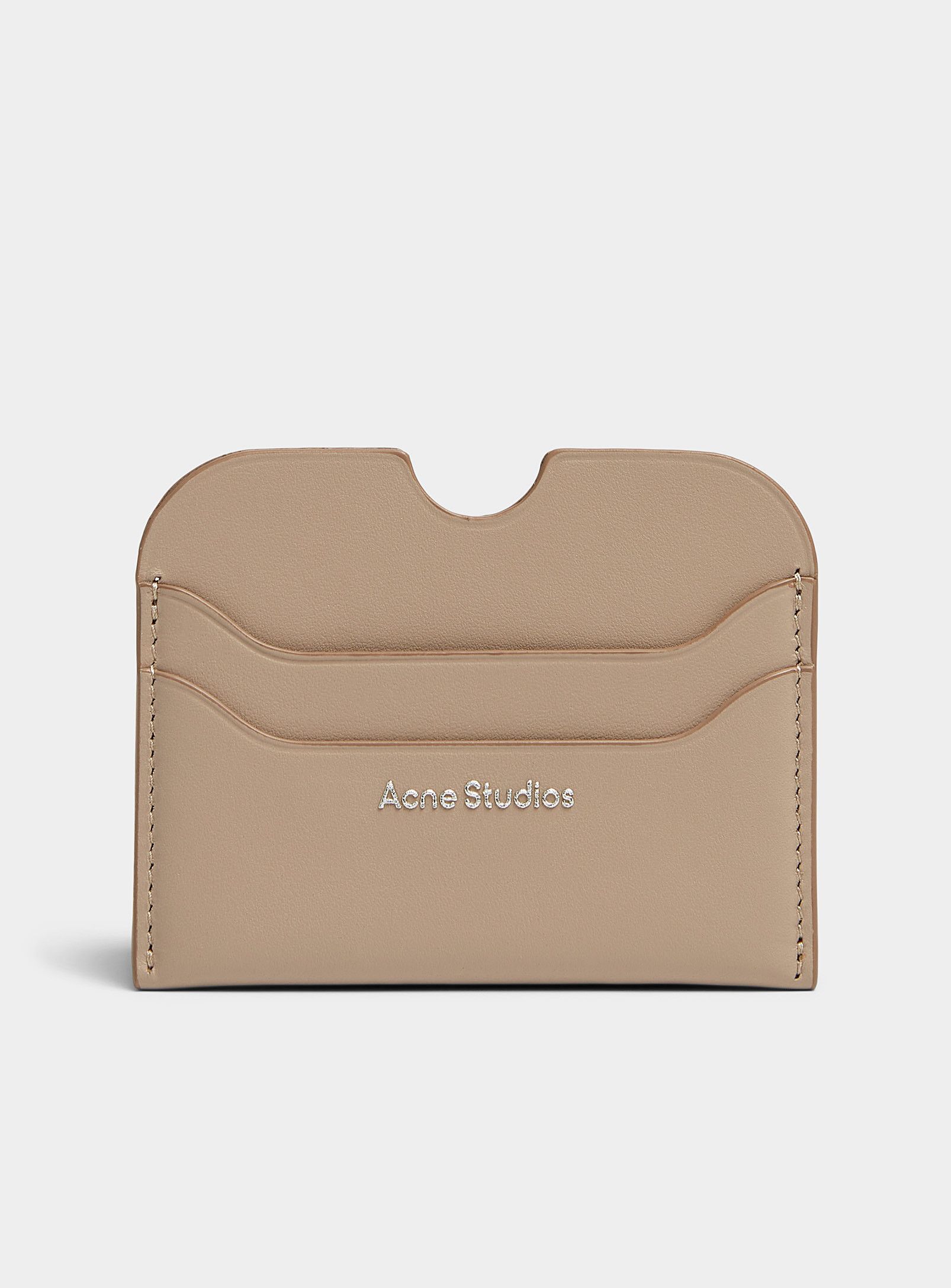 Acne Studios BNWT AW24 ACNE STUDIOS CARDHOLDER TAN Size ONE SIZE - 5 Thumbnail