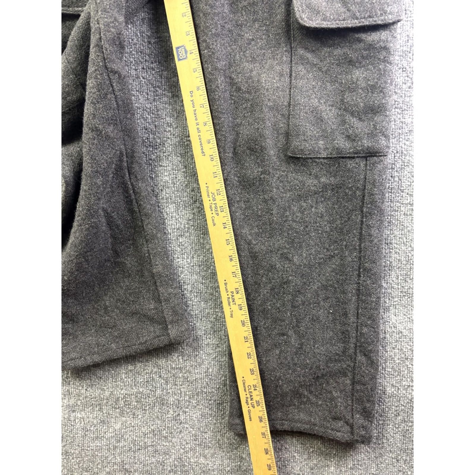 Vintage Cabela's Pants Mens 32 Gray Wool Tweed Cargo Lined Hunting Outdoor Gear Size US 32 / EU 48 - 5 Thumbnail