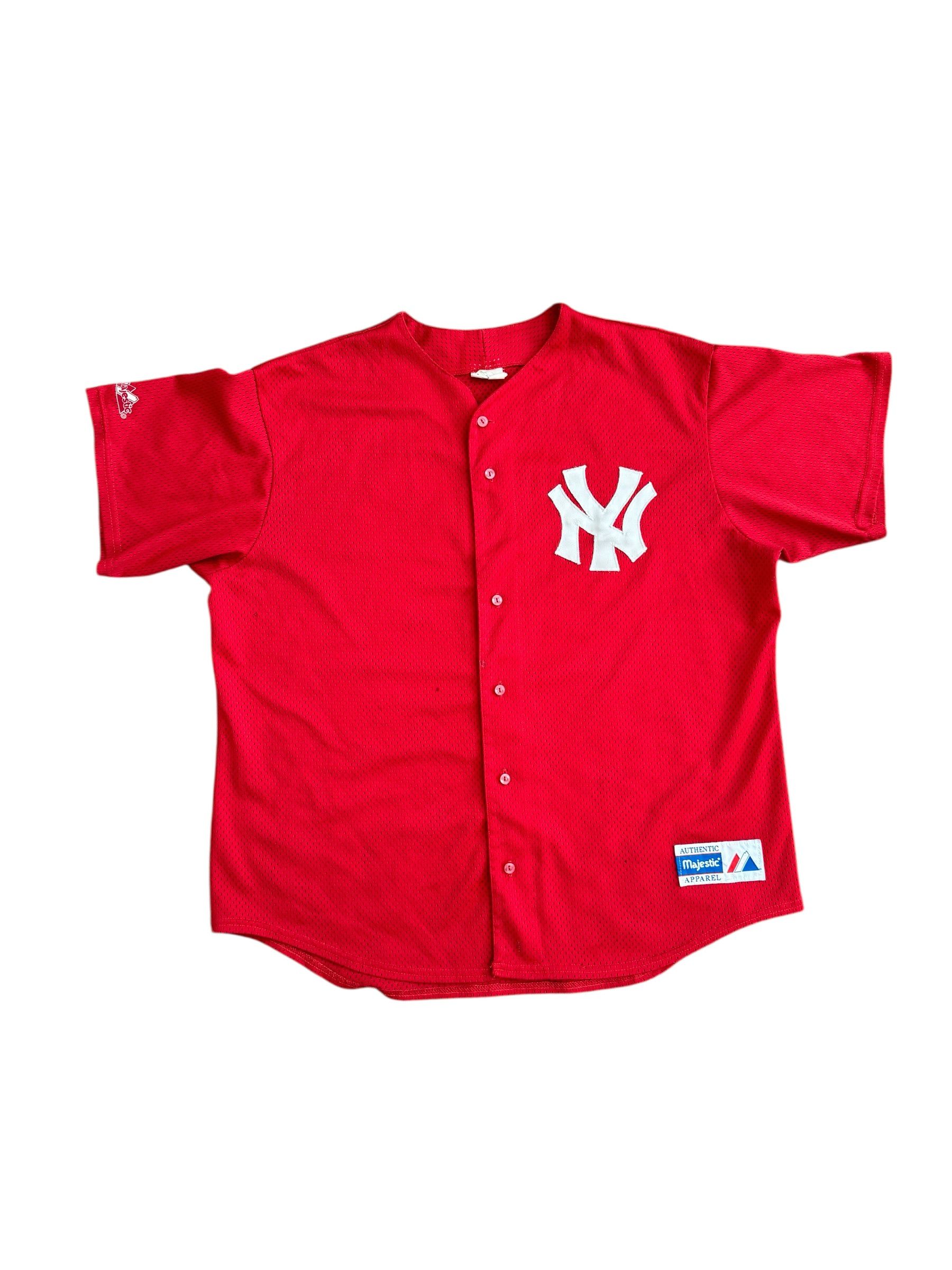 Vintage 90s Majestic New York Yankees MLB Baseball Jersey