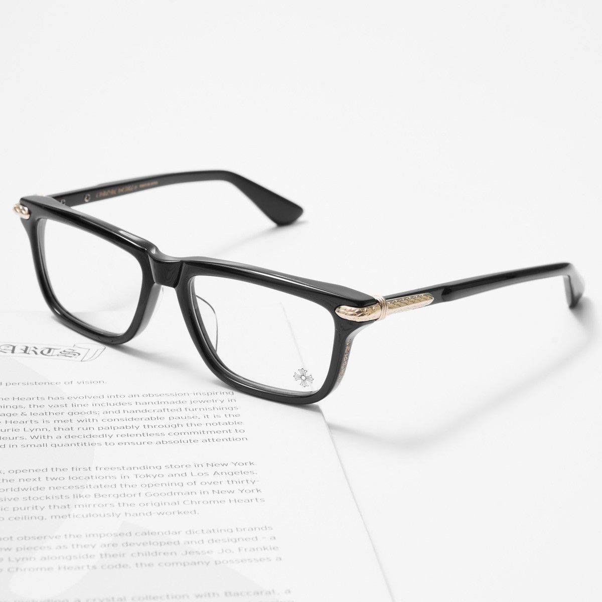 Chrome Hearts CHROME HEARTS LITTLE DINGER BLACK- 18KGP GLASSES Size ONE SIZE - 2 Thumbnail