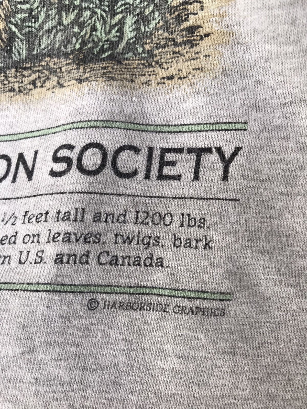 L.L. Bean Vintage L.L Bean Moose Alces Americana Tee Size US M / EU 48-50 / 2 - 9 Thumbnail