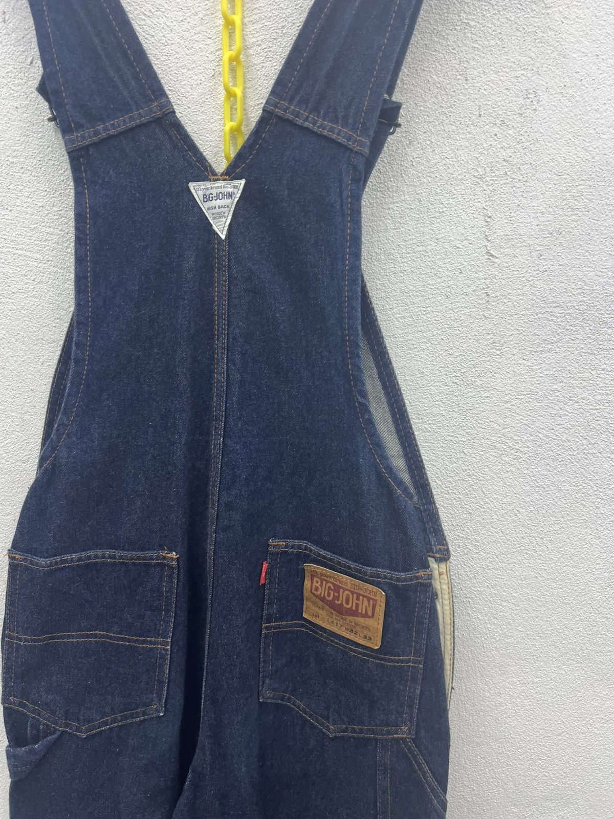 Big John BIG JOHN DENIM OVERALLS HIGH BACK Size US 32 / EU 48 - 8 Thumbnail