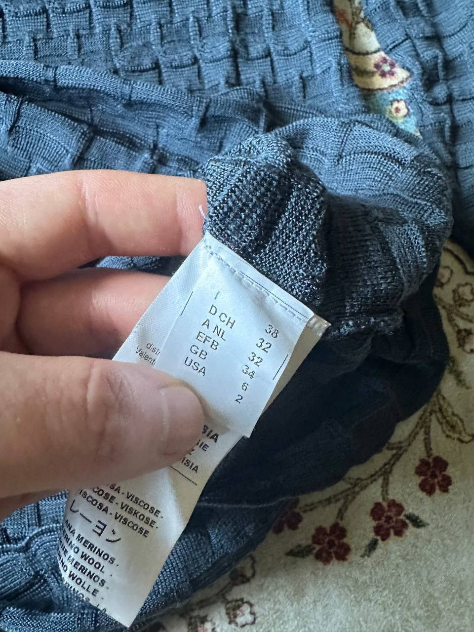 Missoni × Vintage Vintage Missoni Sleeve Knit Dress Size XS / US 0-2 / IT 36-38 - 3 Thumbnail