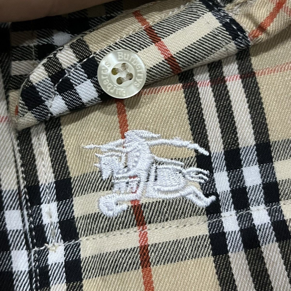 Burberry × Vintage Vintage Burberrys Novacheck Shirt Size US XL / EU 56 / 4 - 5 Thumbnail