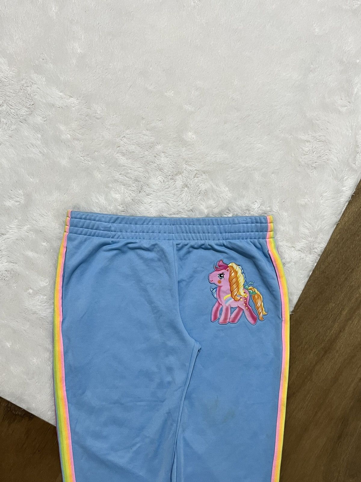 Moschino Moschino Couture x My Little Pony Track Pants Rainbow Stripe Size 32" / US 10 / IT 46 - 2 Thumbnail