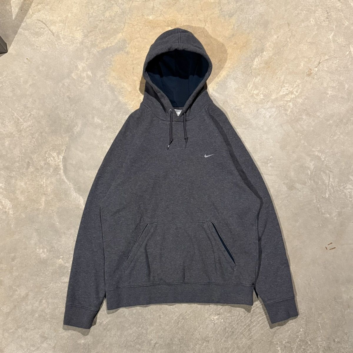 Nike 2000s Nike Mini Swoosh Hoodie Essential ERD Grunge Y2K Size US L / EU 52-54 / 3 - 1 Thumbnail