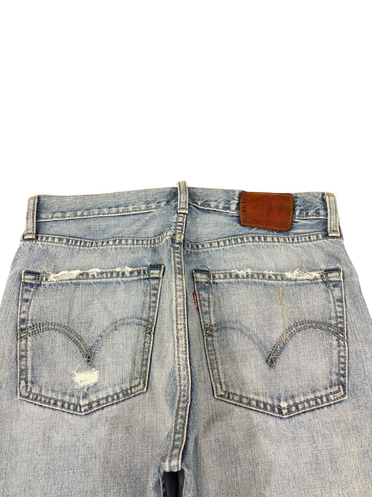 Levi's Vintage 90s Levi’s 503 Faded Wash Distressed Baggy Jeans Size US 32 / EU 48 - 8 Thumbnail
