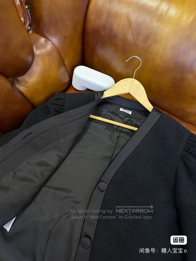 Miu Miu Miu Miu 42 overcoat Size L / US 10 / IT 46 - 7 Thumbnail