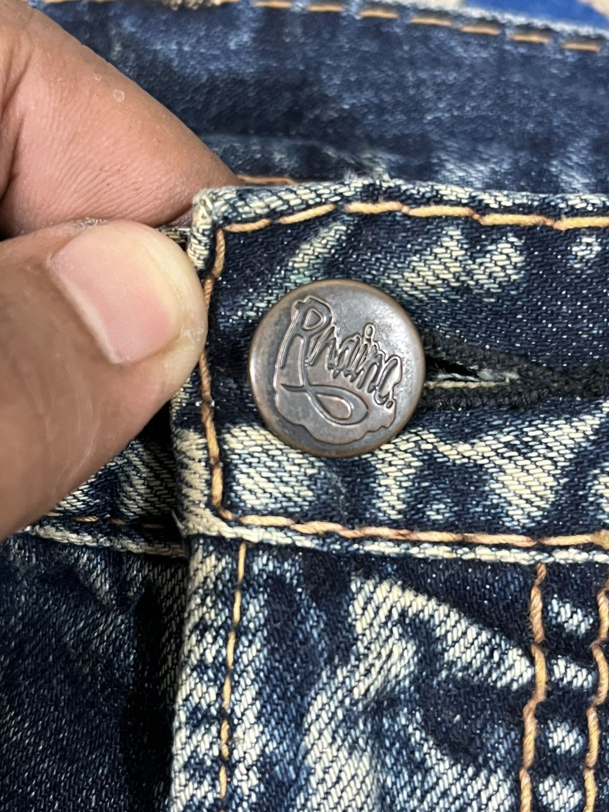 POST ARCHIVE FACTION (PAF) Rnainc. Double Pocket Denim Size US 33 - 16 Thumbnail
