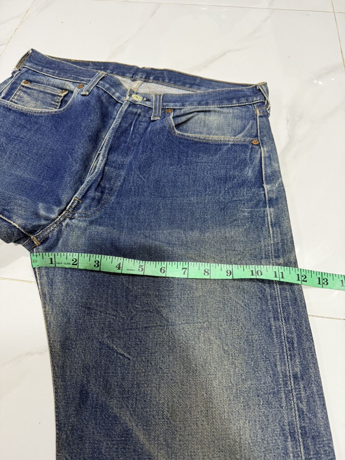 Levi's Vintage 80s Levis 501 Redline Size US 32 / EU 48 - 10 Thumbnail