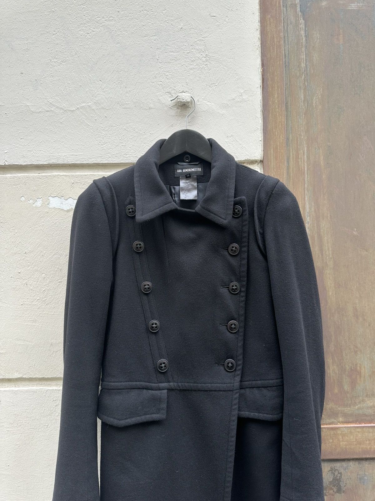 Ann Demeulemeester Ann demeulemeester wool napoleon coat Size M / US 6-8 / IT 42-44 - 5 Thumbnail