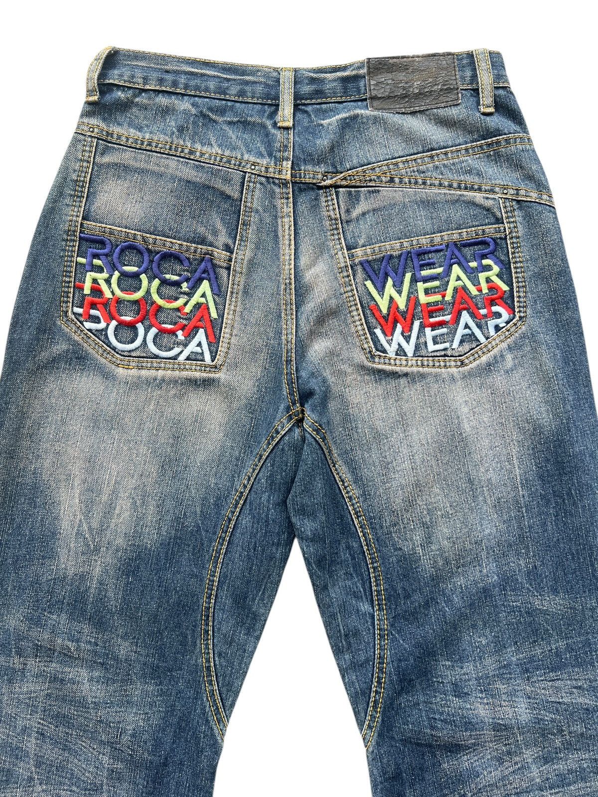 Rocawear Rocawear Wide Baggy Denim Jeans 29x29 Size US 29 - 5 Thumbnail