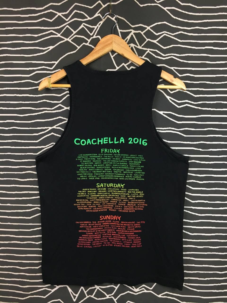 Coachella Coachella 2016 Festival Merchandise Promo Tank Top Size US S / EU 44-46 / 1 - 4 Thumbnail