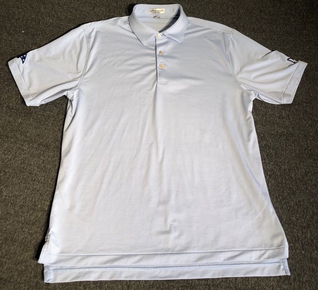 Peter Millar Peter millar medium casual golf shirt blue Size US M / EU 48-50 / 2 - 1 Thumbnail
