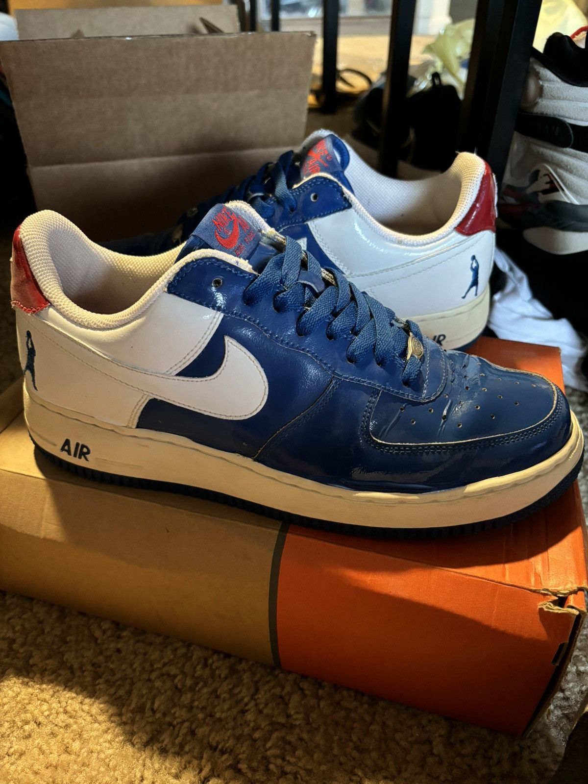 Nike Air Force 1 Sheed 9.5 pistons 2006