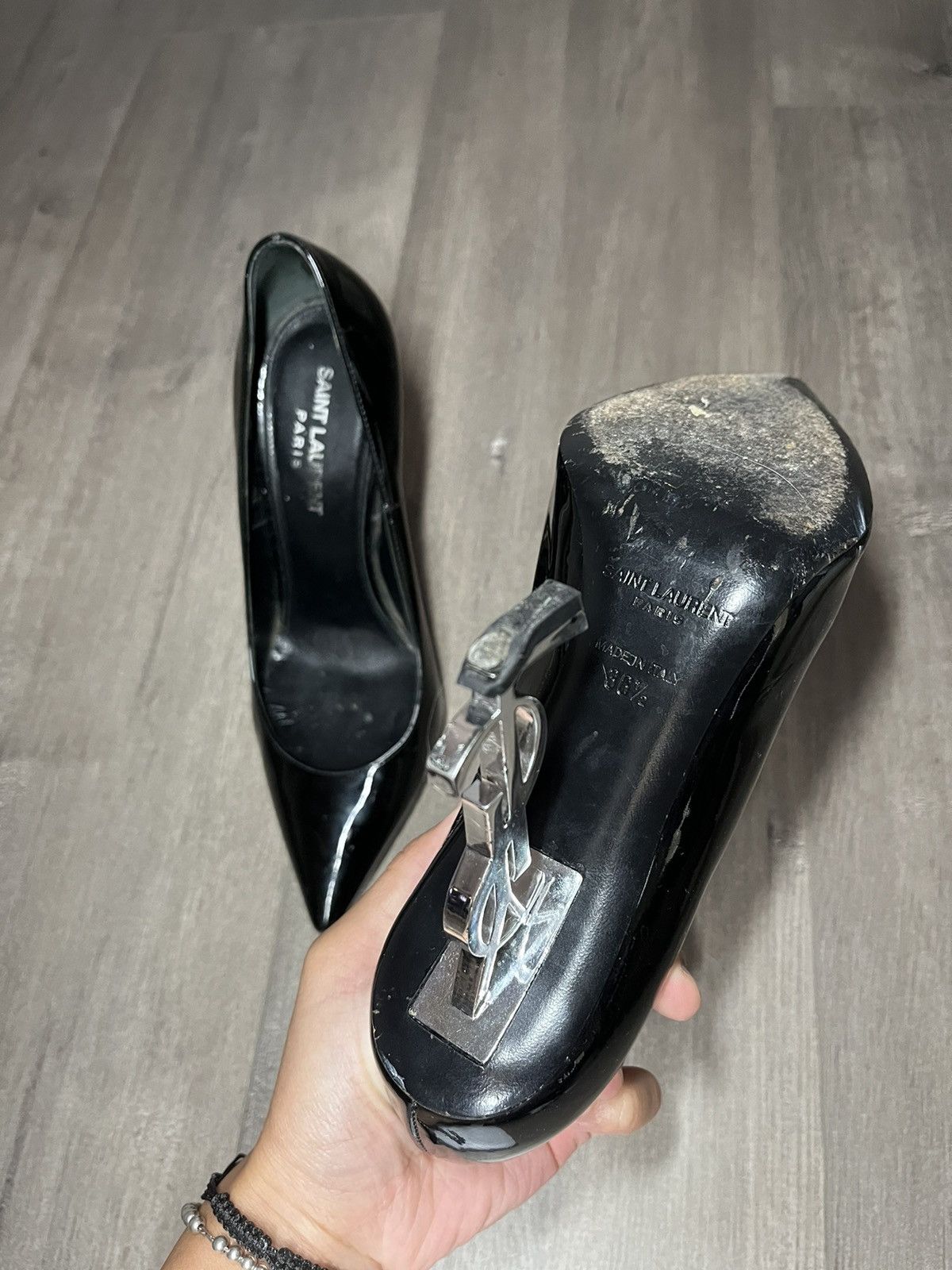 Yves Saint Laurent YSL Opium Heels Size US 6 / IT 36 - 10 Thumbnail