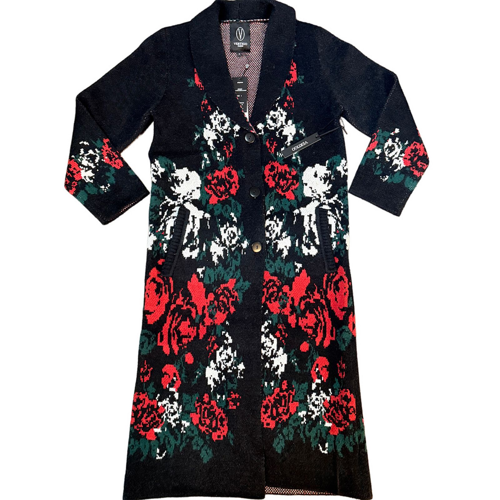 Other Vertigo Paris small knit long coat - avante garde Size S / US 4 / IT 40 - 5 Thumbnail