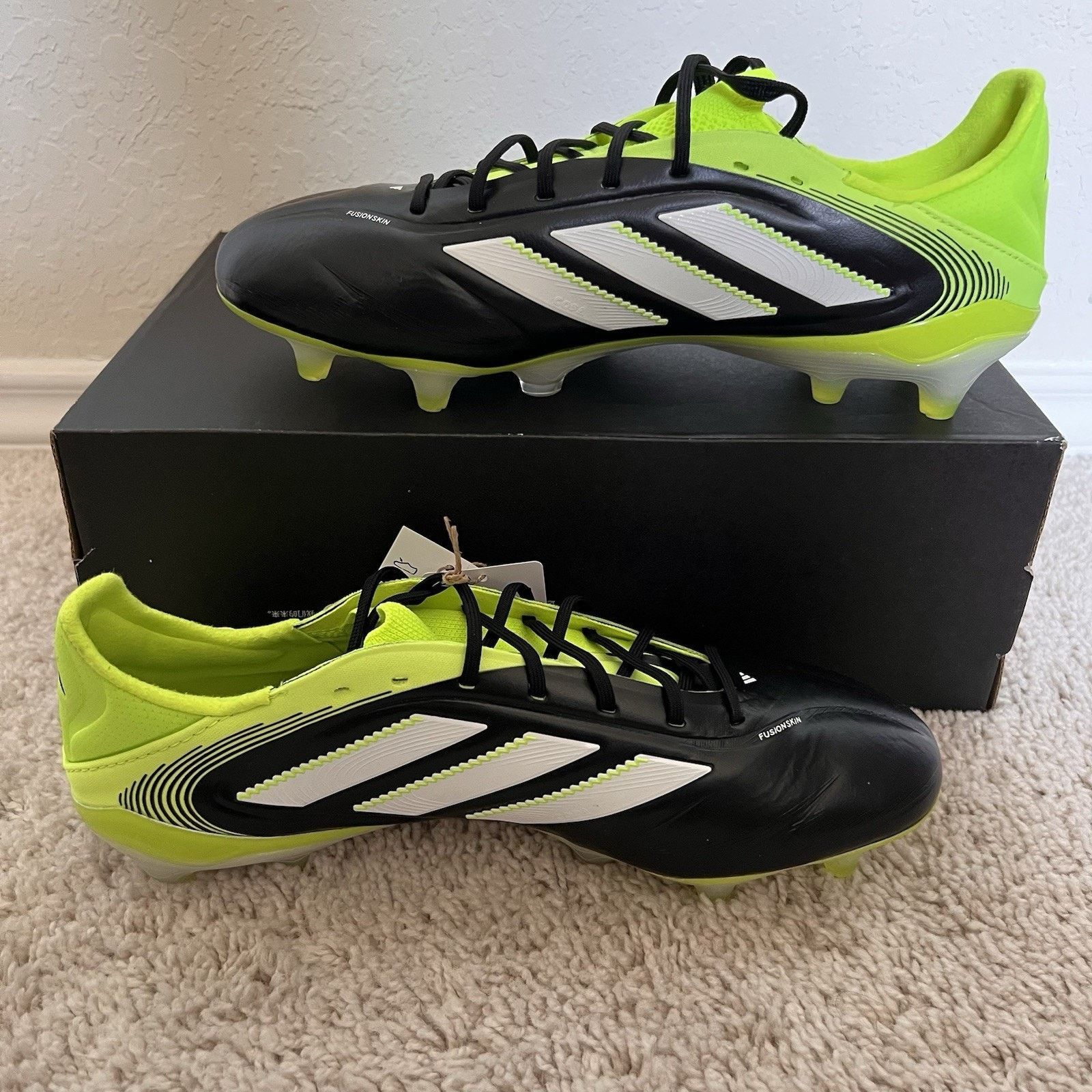 Adidas Adidas Copa Pure 3 Elite FG Black Soccer Cleat n Size 8.5 Size US 8.5 / EU 41-42 - 2 Thumbnail