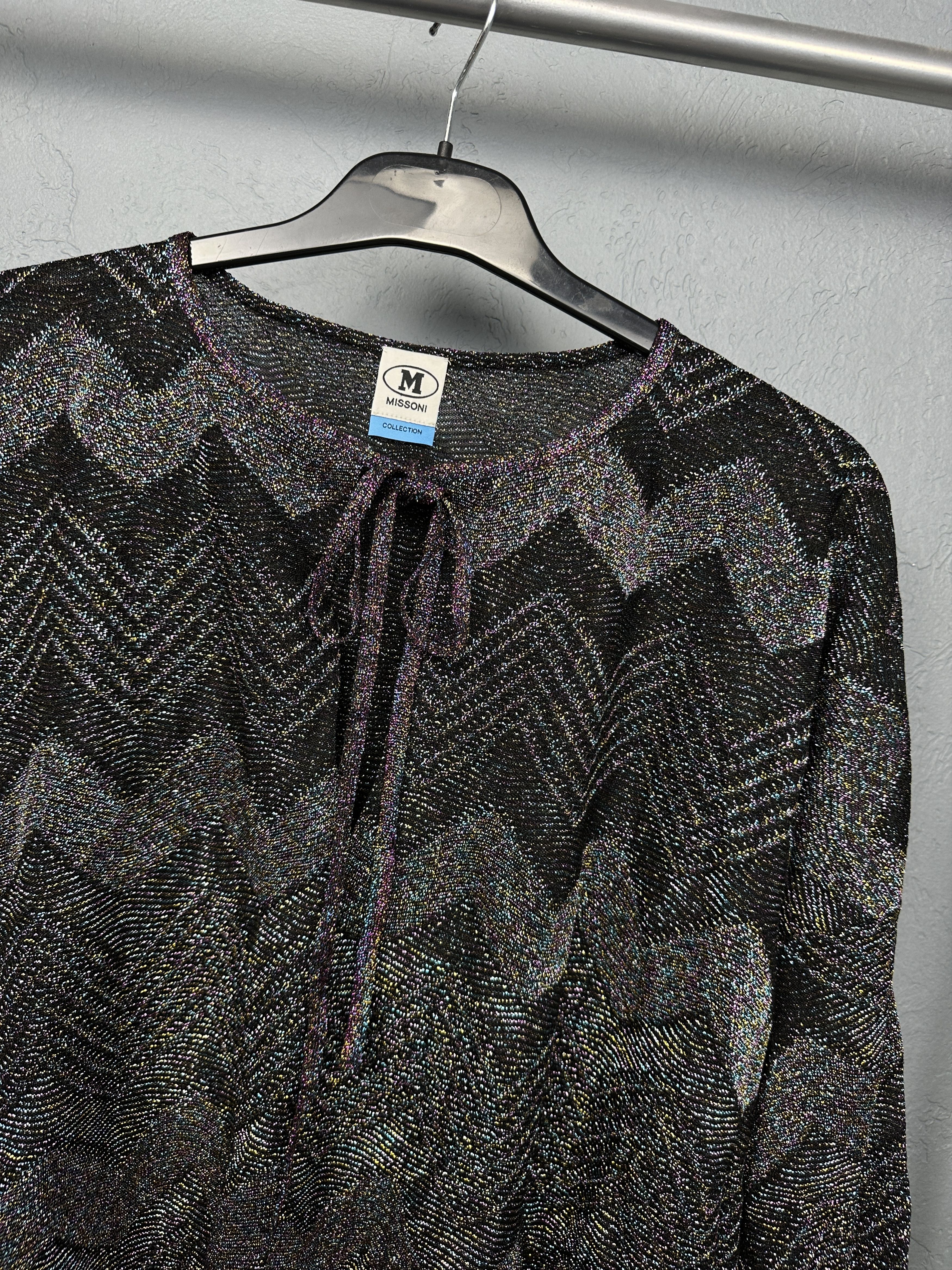 Missoni Missoni Womens Blouse Shirt Size L / US 10 / IT 46 - 2 Thumbnail