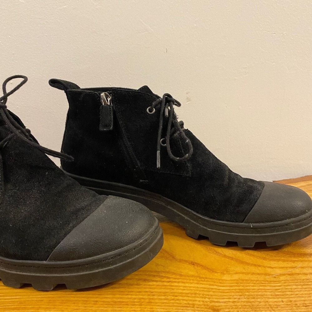 Eileen Fisher Eileen Fisher Reese Waterproof Suede Boots in Black Size 8 Size US 8 / IT 38 - 5 Thumbnail